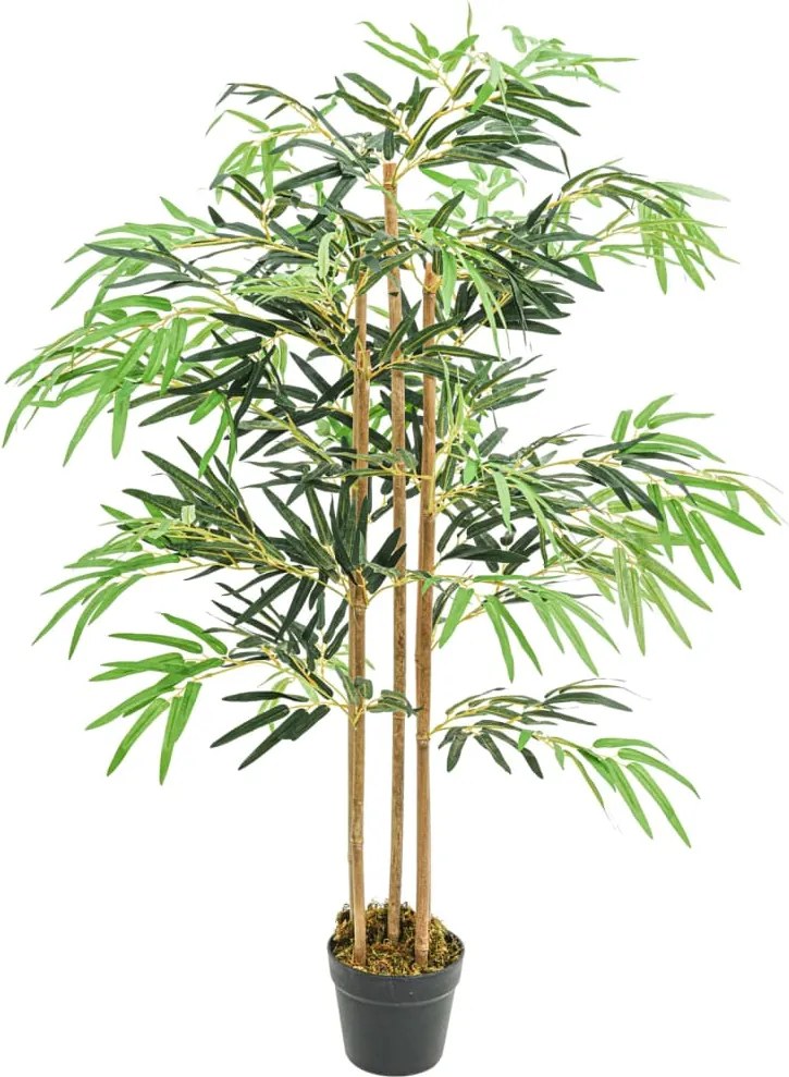 vidaXL Arbore din bambus artificial 730 de frunze 120 cm verde