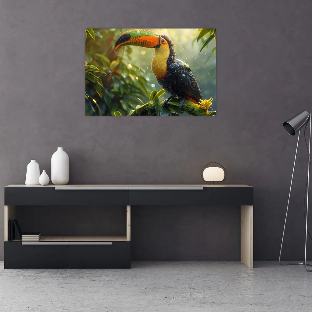 Tablou - Tukan (90x60 cm)