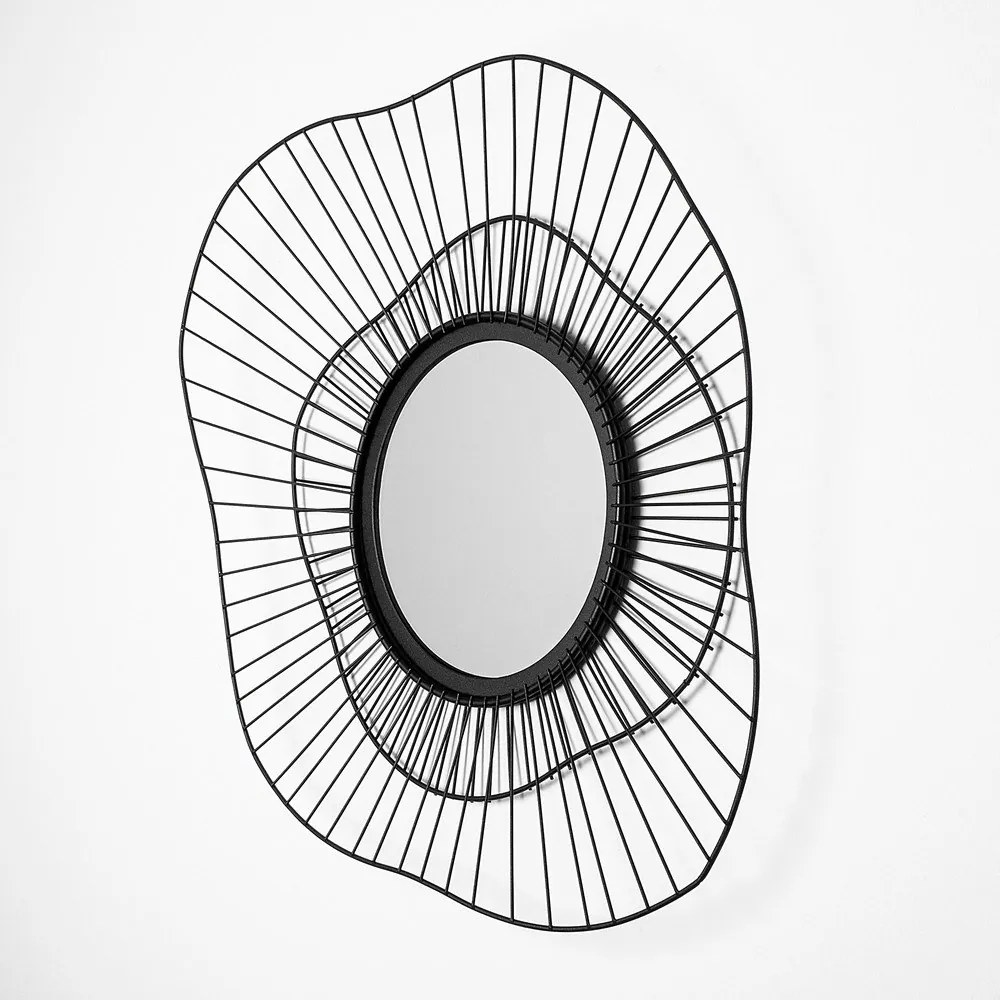 Oglindă de perete 69x60 cm Flora – Wallity