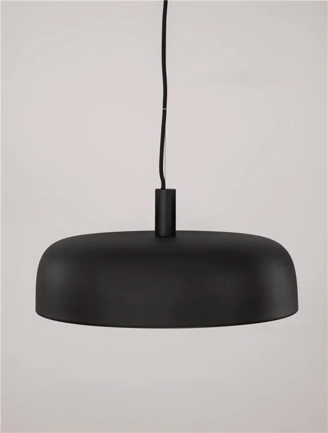 Lustra suspendata LED 2700K NOELIA negru 40cm