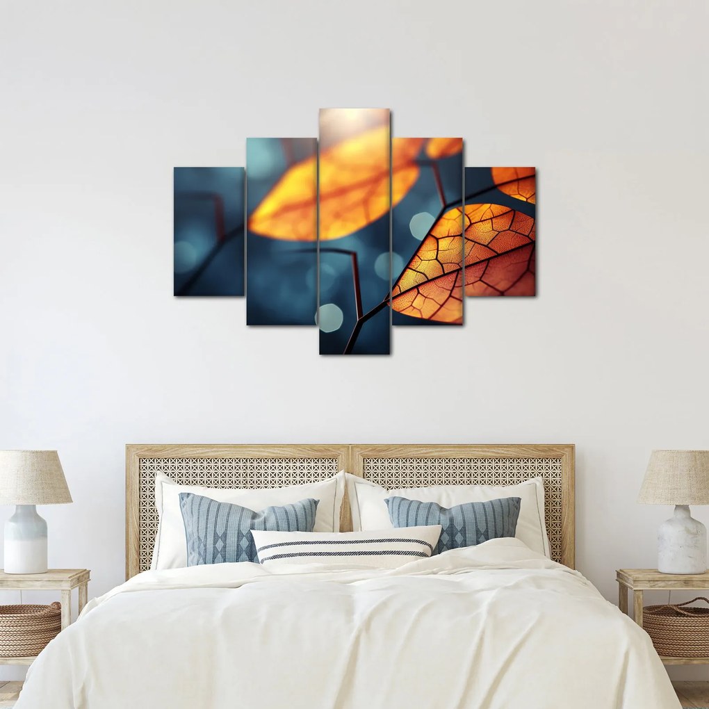 Tablou - Textura frunzelor (150x105 cm)