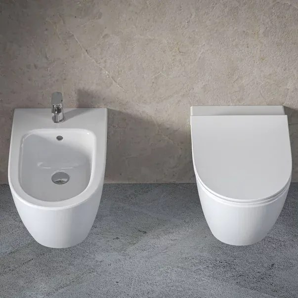 Vas WC suspendat Ideal Standard I.life O rimless HydroTwist alb