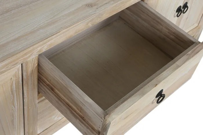 Comoda TV, natur, din lemn de ulm reciclat, Elowen