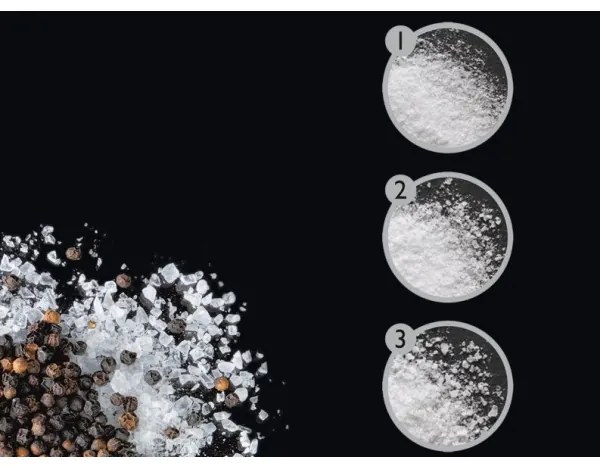 Cole&Mason DERWENT set 2 râșnițe sare și piper, 19 cm, crom lucios