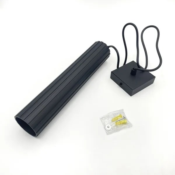 Pendul pe cablu CRISPINA 1xGU10/10W/230V negru - Brilagi