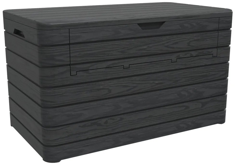 Cutie de depozitare plastic de gradina DOLOMITY 970 L - grafit