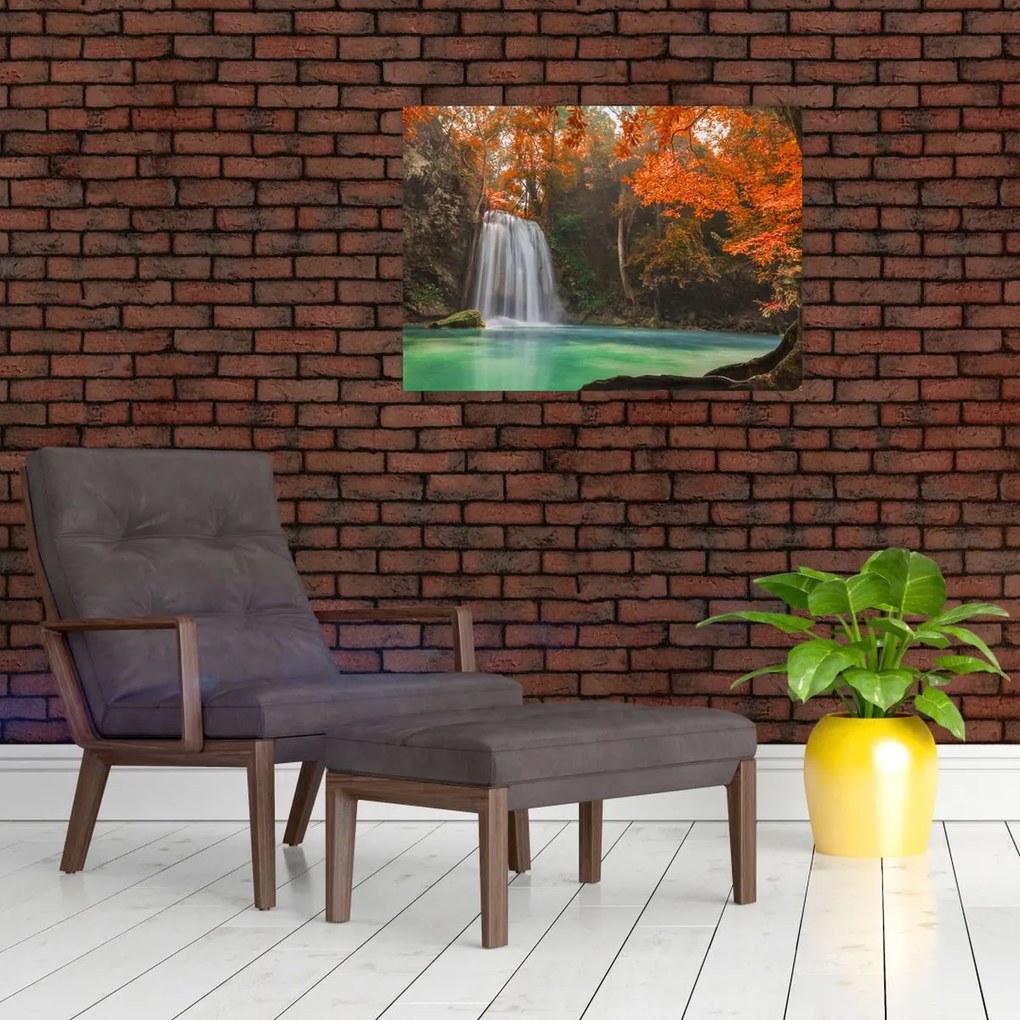 Tablou - Cascadă în Thailanda (70x50 cm)