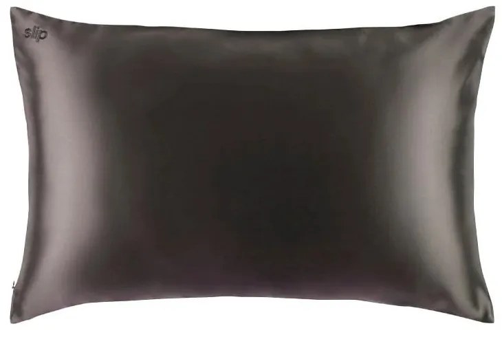 Față de pernă din mătase 51x76 cm Charcoal – slip