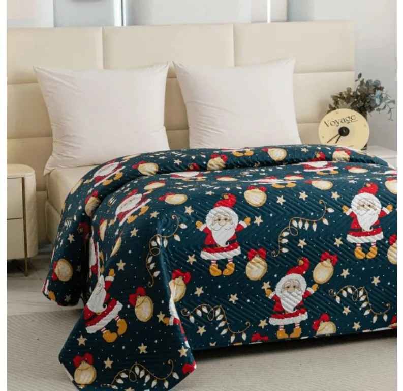 Cuvertura de pat SANTA, albastru Dimensiune: 220 x 240 cm