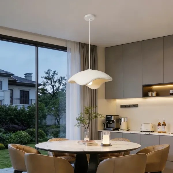 BRILAGI - Lustră pe cablu WABI SABI 1xE27/60W/230V Ø 40 cm albă
