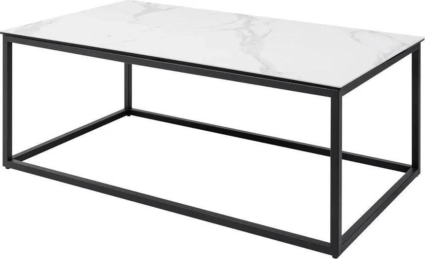 Masuta moderna, Ceramica, Alb marmorat, SYMBIOSE 100cm A-6541089 VC