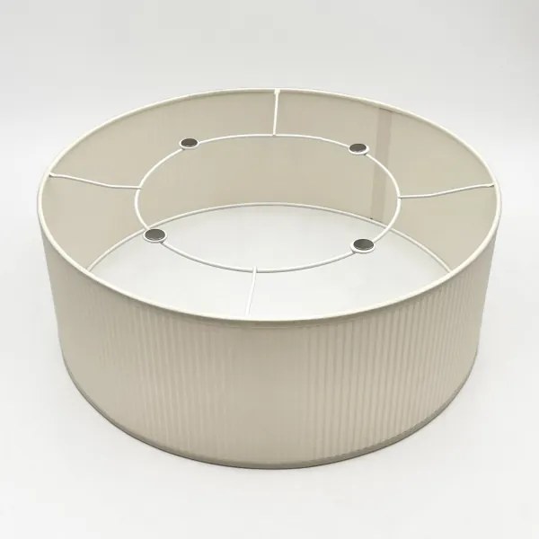 Plafonieră SIRJA PLISADO 2xE27/15W/230V, diametru 35 cm, crem
