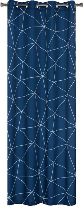 Draperie Alayja, albastra, 140 x 250 cm