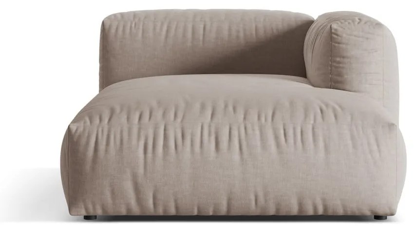 Modul pentru canapea modulară bej (cu colț pe partea dreaptă) Martina – Micadoni Home