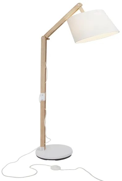 Brilliant - Lampă de masă CARLYN 1xE27/60W/230V bej/alb