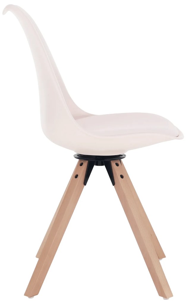 Scaun pivotant elegant, perlat, ETOSA