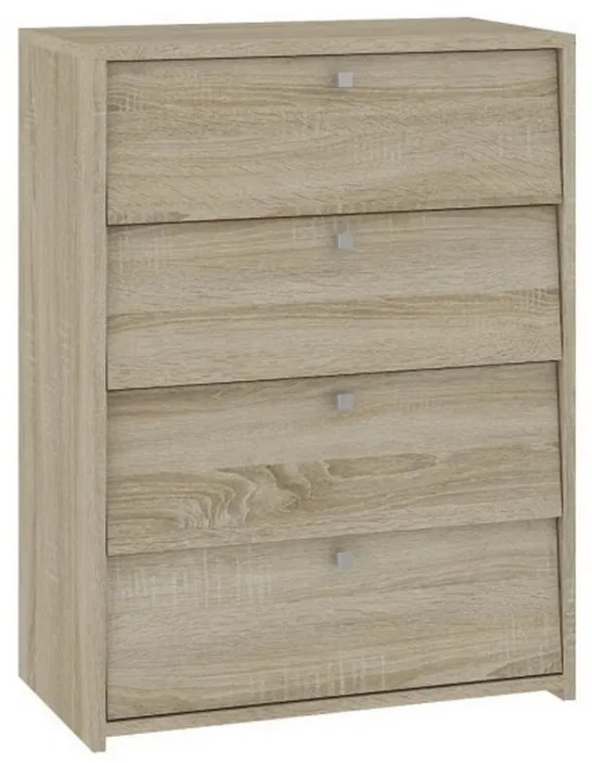 Supermobel Pantofar RUBIN, 60x115x30, sonoma