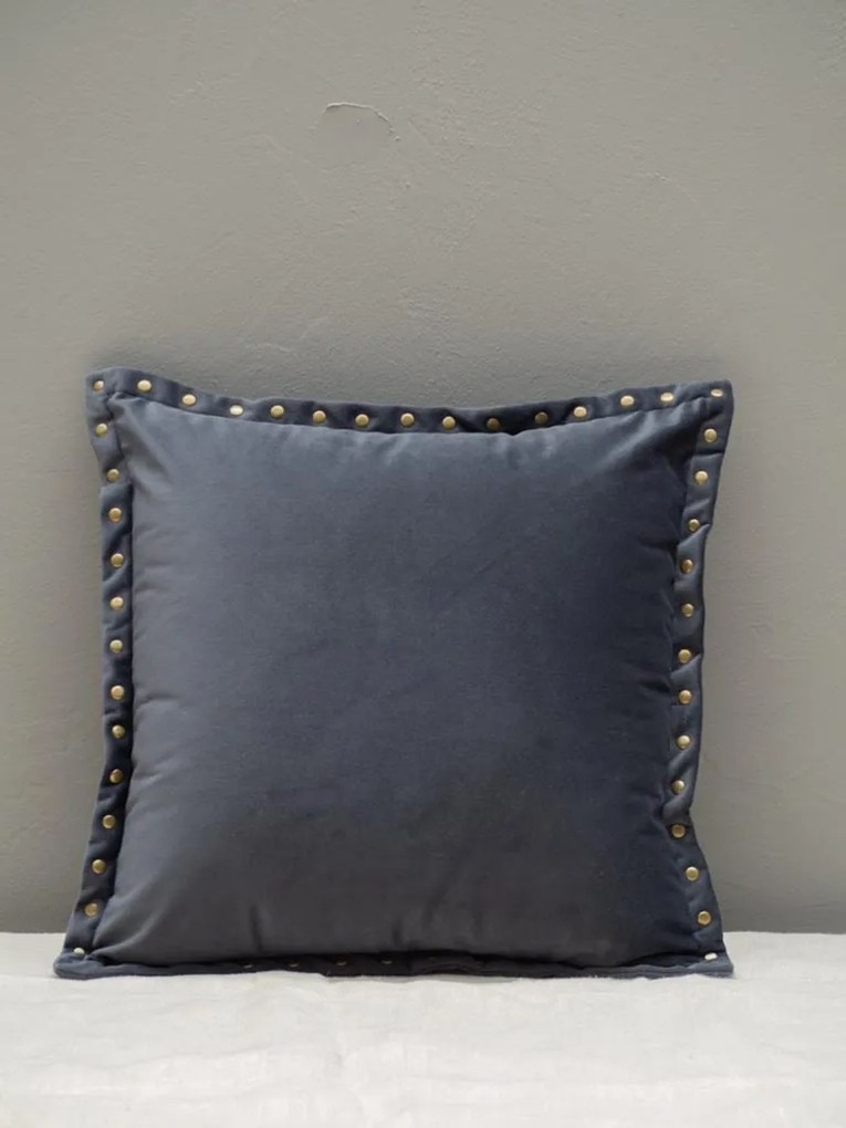 Perna decorativa, din stofa, Stud 45x45cm