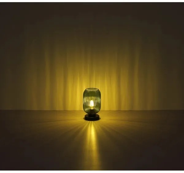 Lampă de masă Globo 15469TG NORMY 1xE27/40W/230V verde
