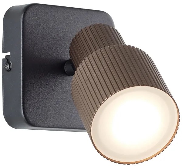 Spot LED de perete Brilliant CADIZ 1xGU10/5W/230V bronz