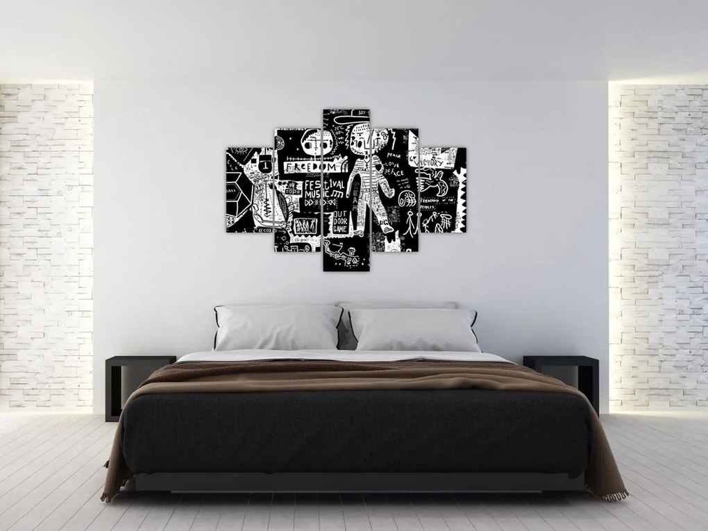 Tablou - Graffiti (150x105 cm)