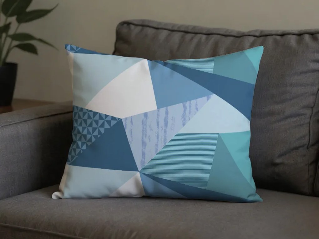 Set 2 huse decorative pentru perna din microfibra NARKEL 50x70 cm, colorat