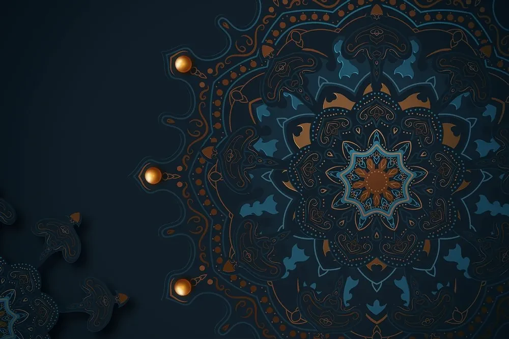 Tapet autoadeziv Mandala de lux