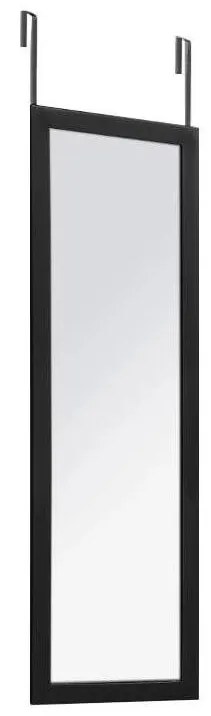 5five - Oglindă suspendată pentru ușă CLASSIQUE 110x36 cm, neagră