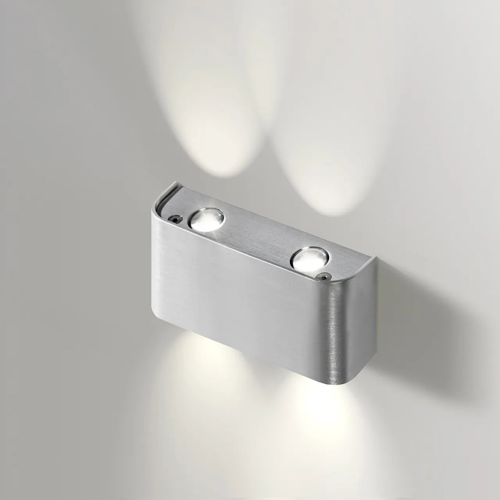 Aplica LED ambientala GINNO 2 aluminiu