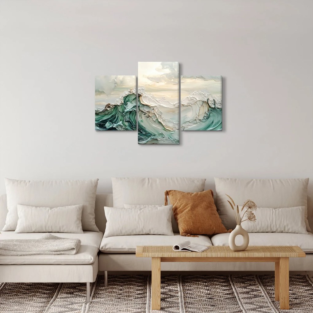 Tablou - Abstracție Marină 3D (90x60 cm)