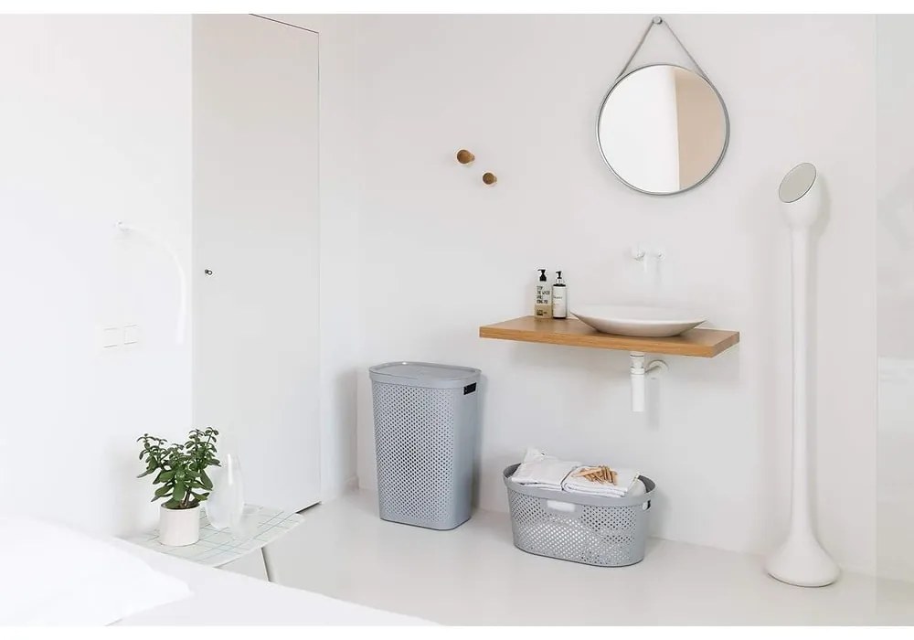 Coș de rufe Curver Infinity, 40 l, gri