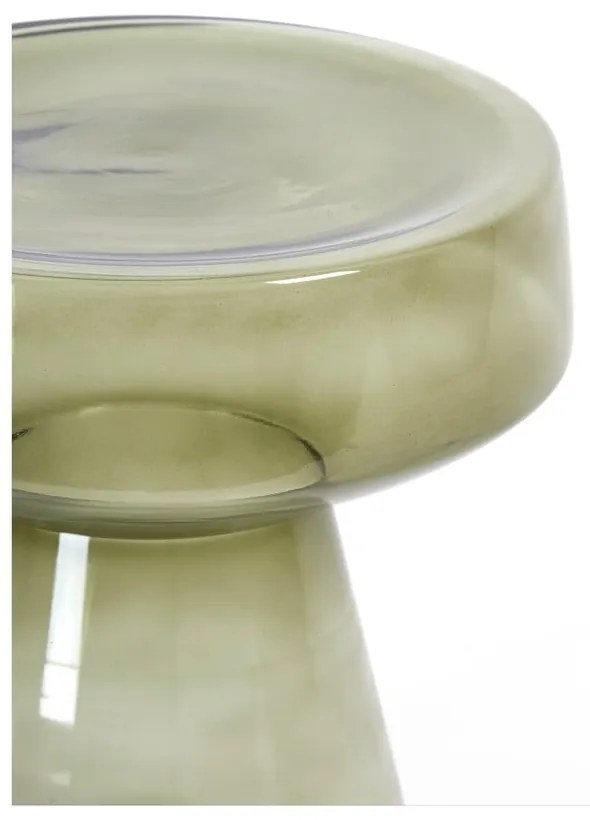 Măsuță auxiliară rotundă din sticlă ø 37 cm Dakwa – Light &amp; Living