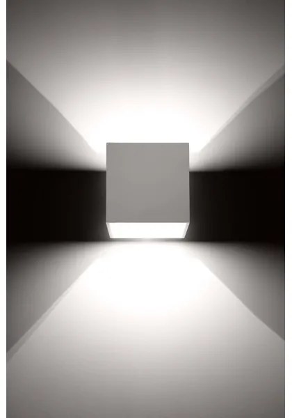 Aplică perete QUAD 1 1xG9/40W/230V alb