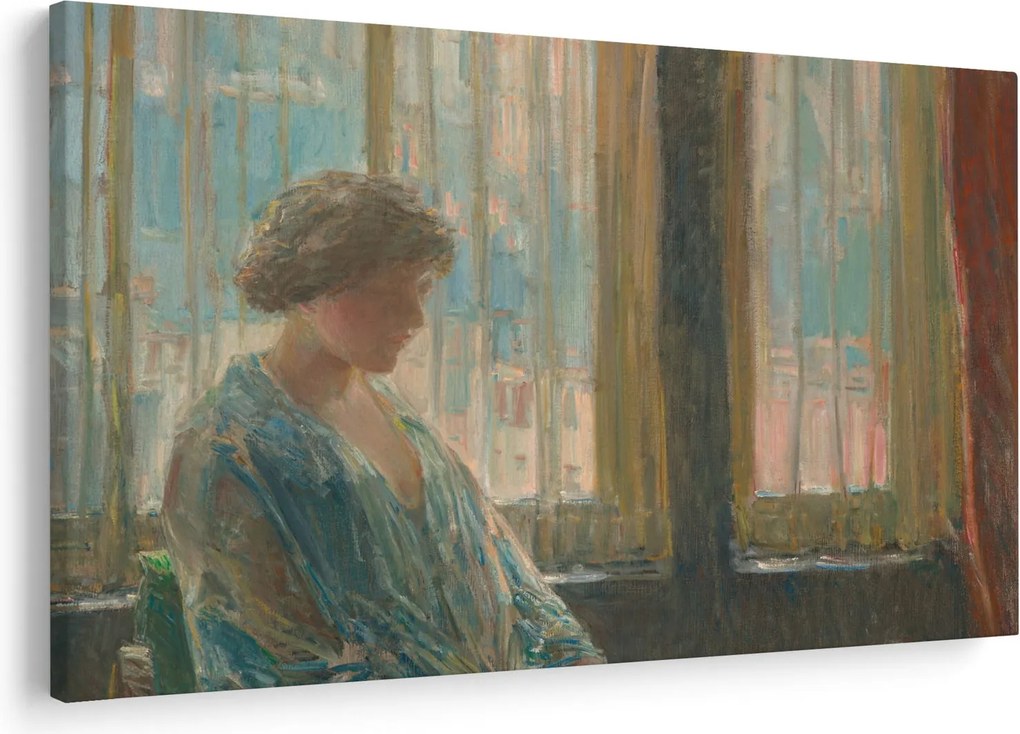 Tablou - Childe Hassam, The New York Window, reproducere (90x60 cm)