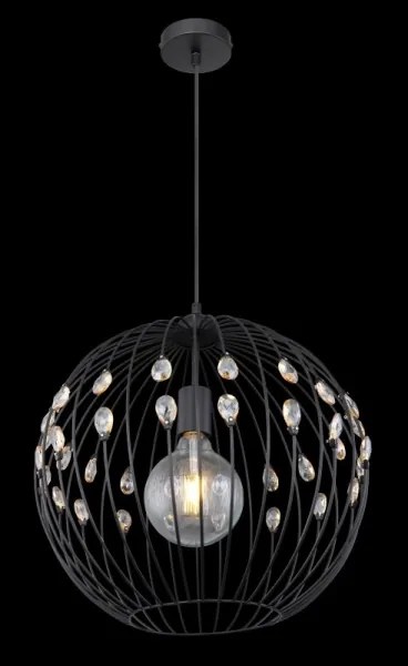 Globo 16029H1 - Lustră pe cablu HANAKO 1xE27/60W/230V Ø 40 cm