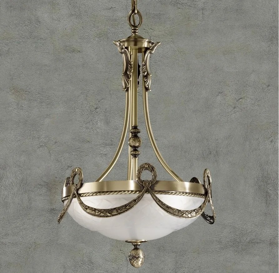 Lustra suspendata LUX design clasic realizata manual Cloe