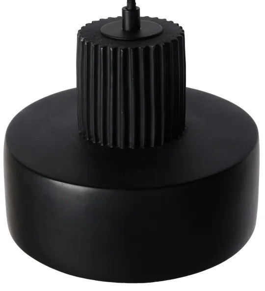 Lustră pe cablu OPHELIA 1xE27/40W/230V d. 20 cm neagră Lucide 20419/20/30