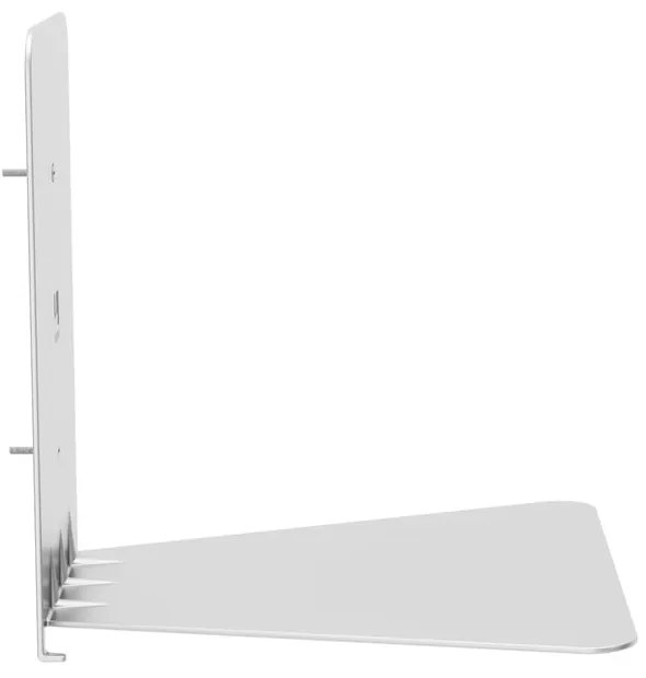 Rafturi argintii 3 buc. din metal 14 cm Conceal – Umbra