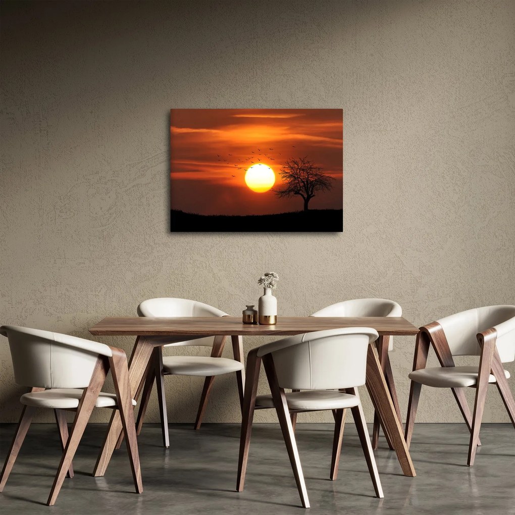 Tablou - Apus de soare (70x50 cm)