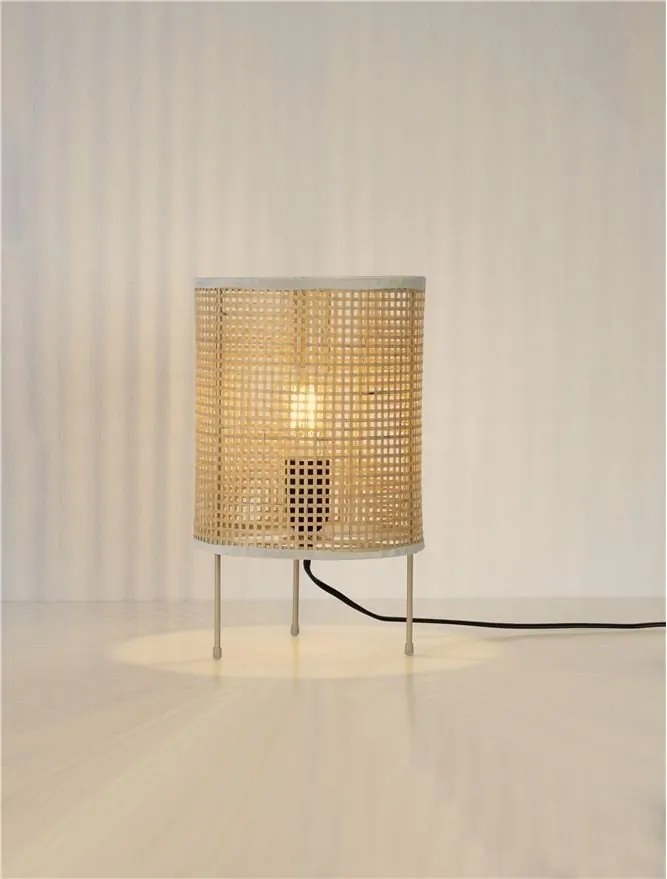 Veioza ratan design natural CANTO NVL-9586538
