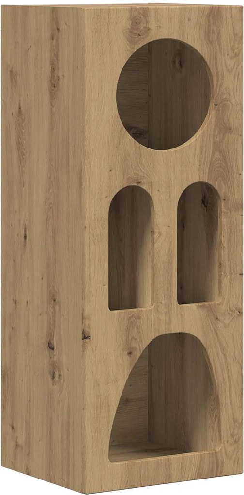 vidaXL Bufet Stejar Artizanal 40 x 35 x 100.5 cm Lemn compozit