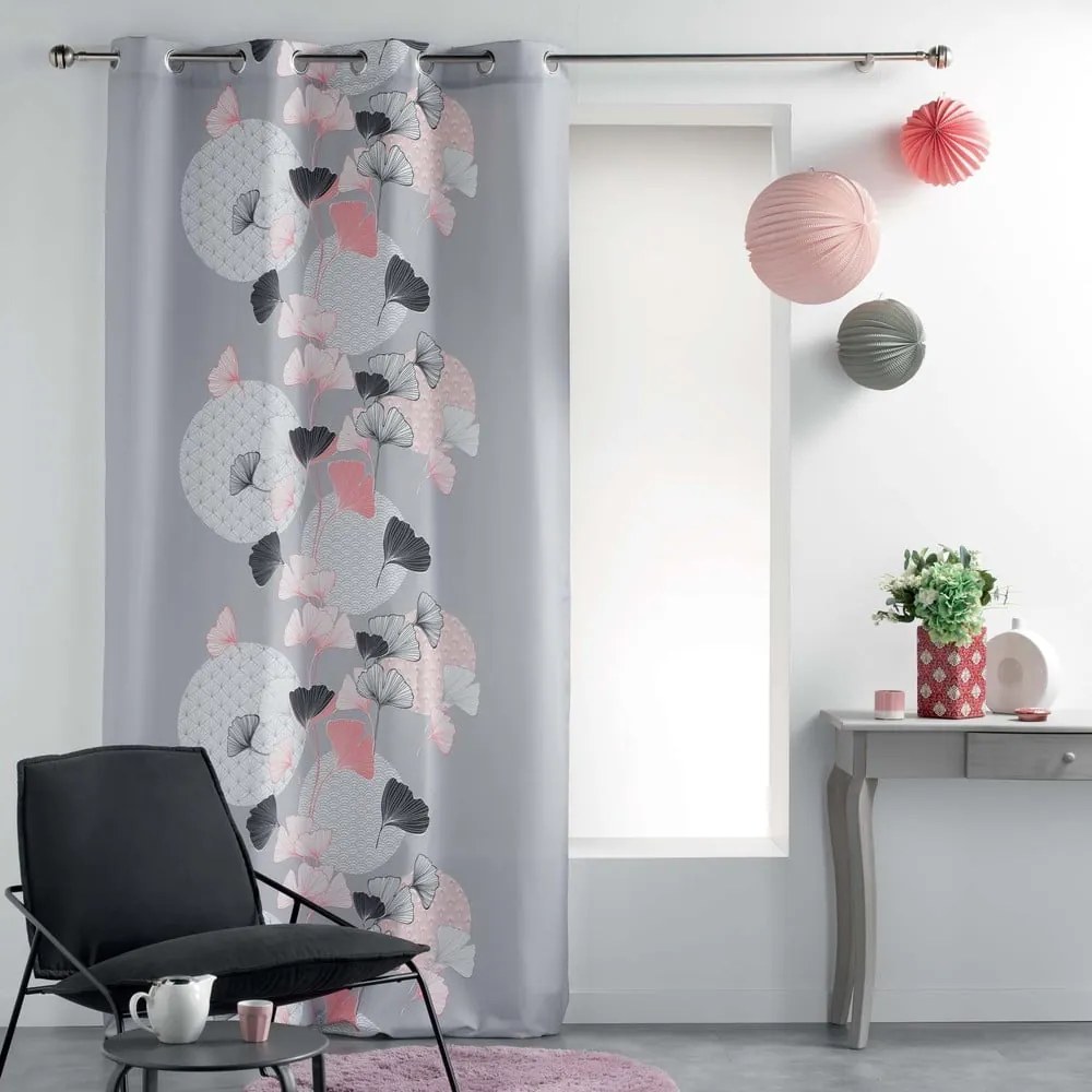 Draperie gri 140x260 cm Eden – douceur d'intérieur