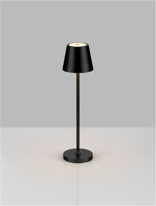 Veioza/Lampa de masa LED portabila exterior IP54 PETIT negru