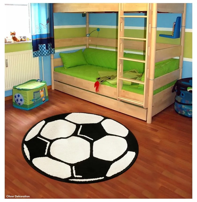 Covor pentru copii Hanse Home Football, ⌀ 200 cm