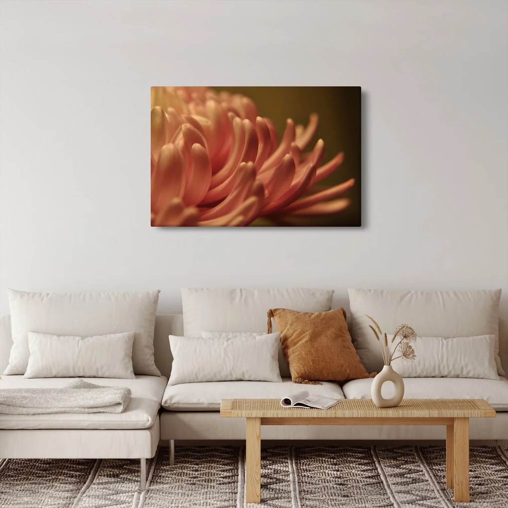 Tablou cu detailu florii (90x60 cm)
