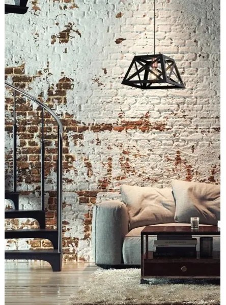 Lustră pe cablu ORIGAMI 1xE27/40W/230V