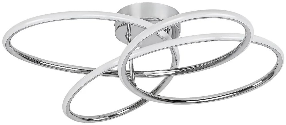 Plafoniera LED design modern Piero crom