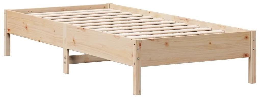 842710 vidaXL Cadru de pat, 90x200 cm, lemn masiv de pin