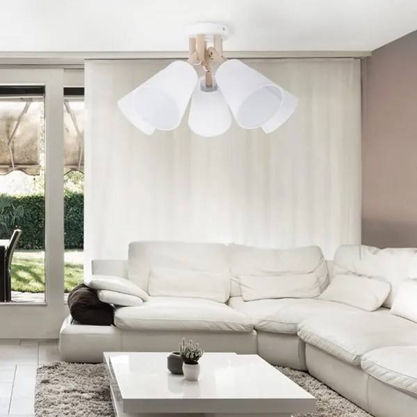 Lustra aplicata VAIO WHITE 3xE27/60W/230V