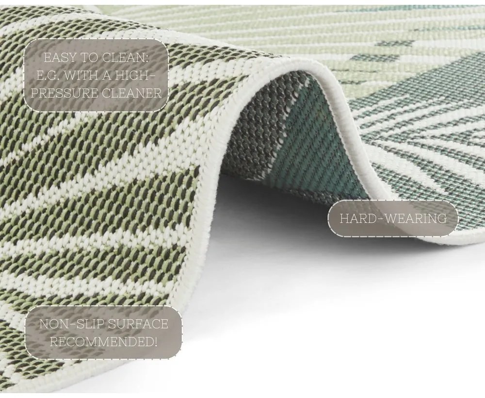 Covor de exterior verde/bej 120x170 cm Vai – NORTHRUGS